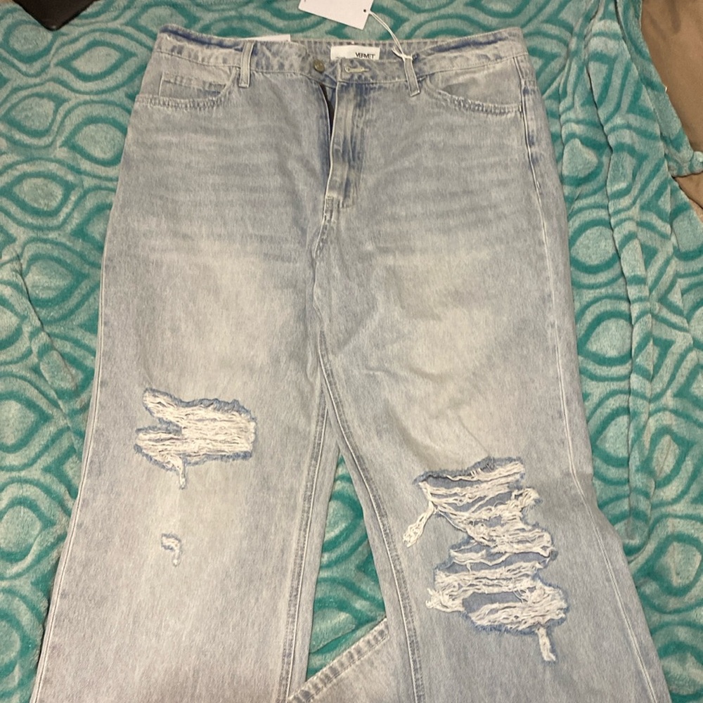 Lane 201 90’s light wash flare jeans